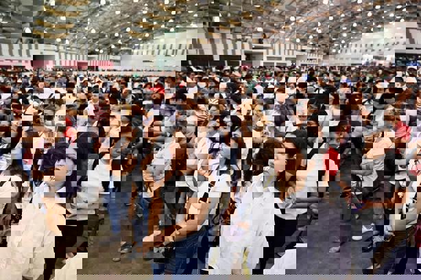 Congreso del Trabajo de Veracruz realiza magna concentración obrera este 01 de mayo