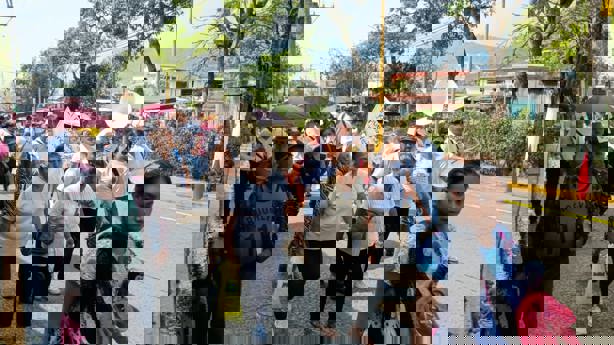 Trabajadores de Ixhuatlancillo marchan este 1° de mayo en defensa de sus derecho