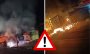 Se incendia taller de carrocerías en Martínez de la Torre