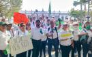 Jubilados y trabajadores activos del IMSS piden aumento salarial del 10%