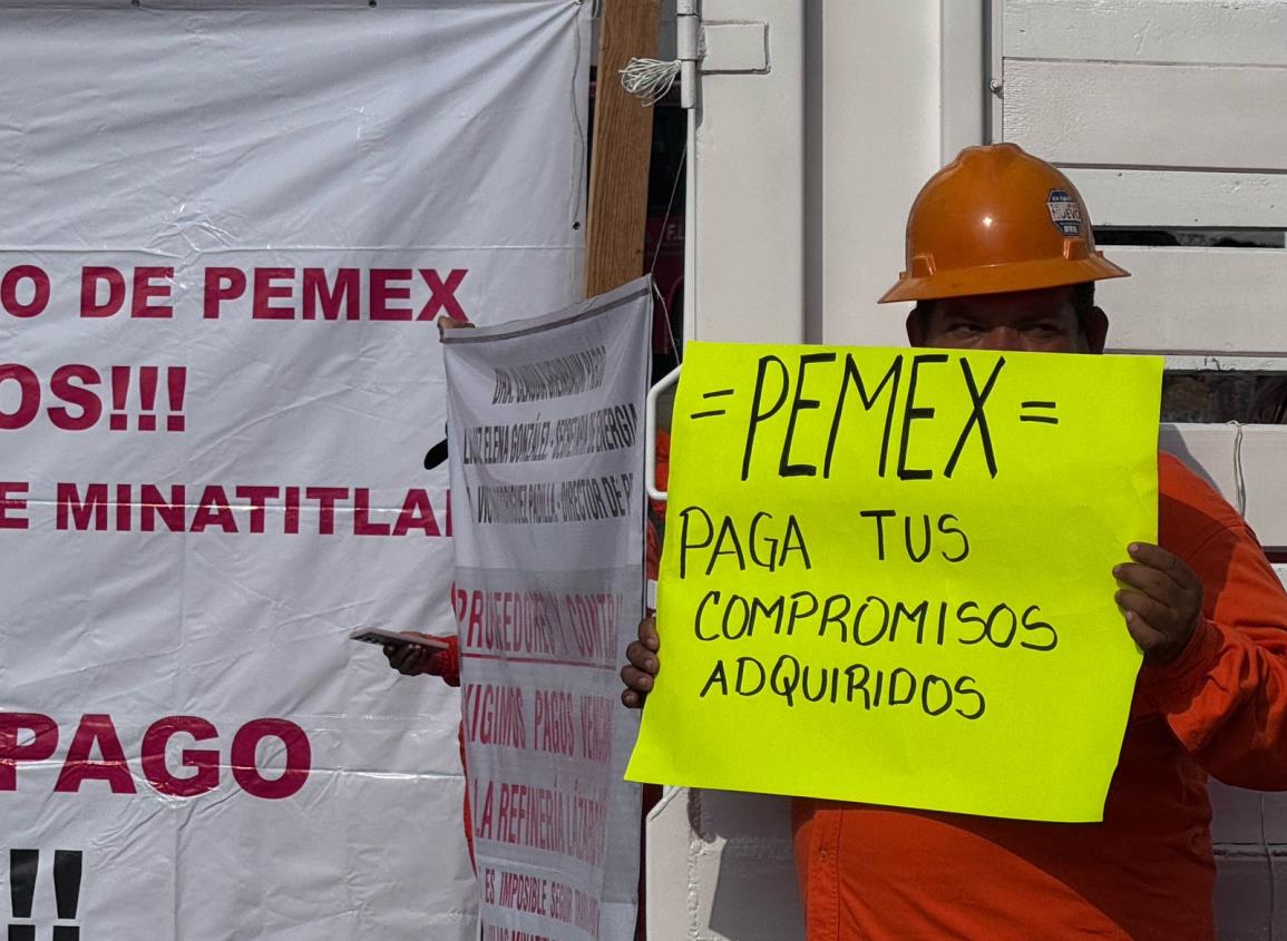 Se intensificarán protestas contra Pemex en Minatitlán; exigen liquidación de mil 700 mdp