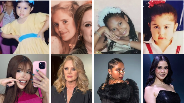 Estos famosos compartieron fotos de su infancia por el Día del Niño