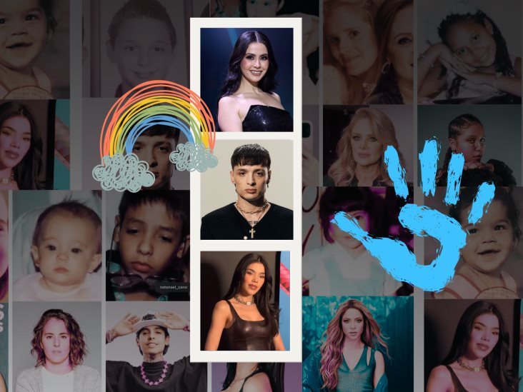 Estos famosos compartieron fotos de su infancia por el Día del Niño