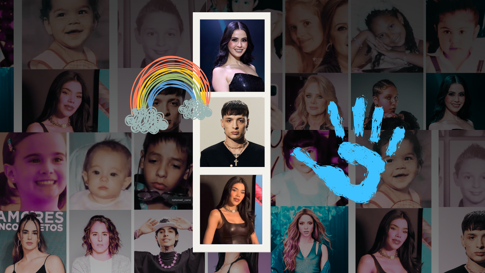 Estos famosos compartieron fotos de su infancia por el Día del Niño