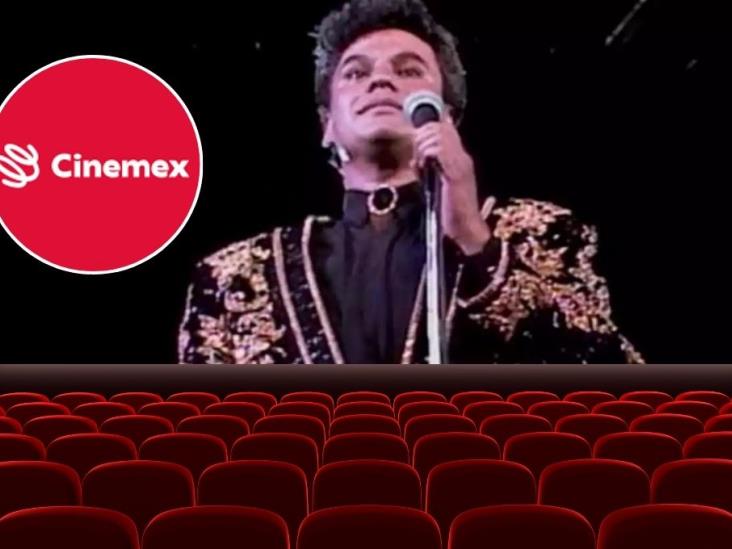 Cinemex tendrá a Juan Gabriel: ¿cuándo exhibirán concierto en Bellas Artes?