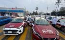 Taxistas de Veracruz realizan caravana en el Día del Trabajo; piden créditos blandos y mayor seguridad