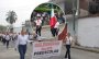 Trabajadores desfilan en Misantla, por el Día del Trabajo 