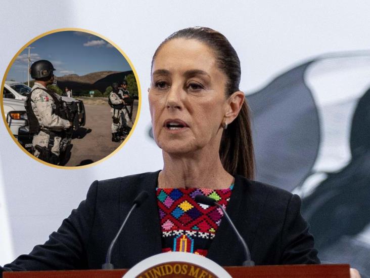 Claudia Sheinbaum ofrece más presencia de Guardia Nacional en Veracruz tras asesinato de candidato