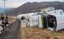 Vuelca pipa cargada con combustóleo sobre la autopista Orizaba-Puebla