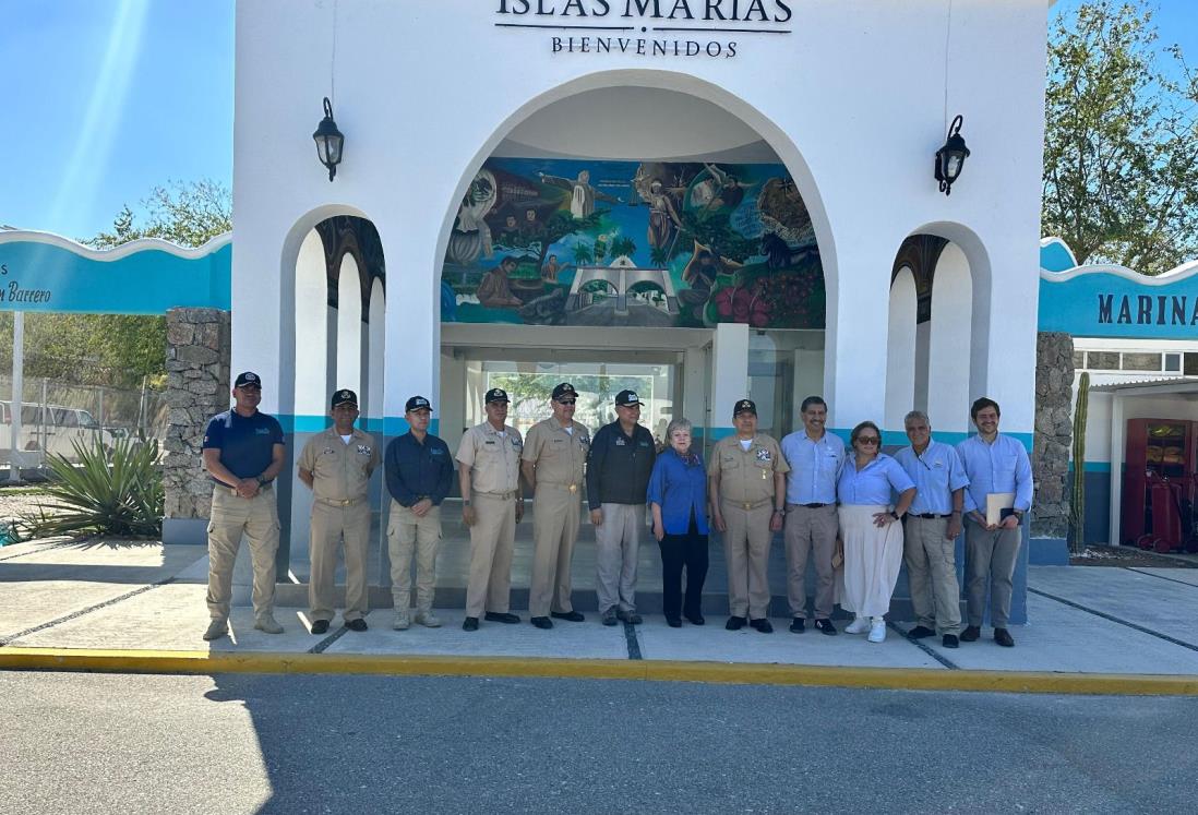Marina y Semarnat promueven la conciencia ambiental en el centro turístico Islas Marías