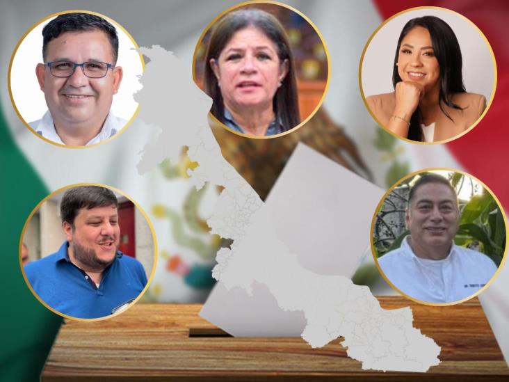 Ellos son los veracruzanos que se bajaron de la contienda electoral