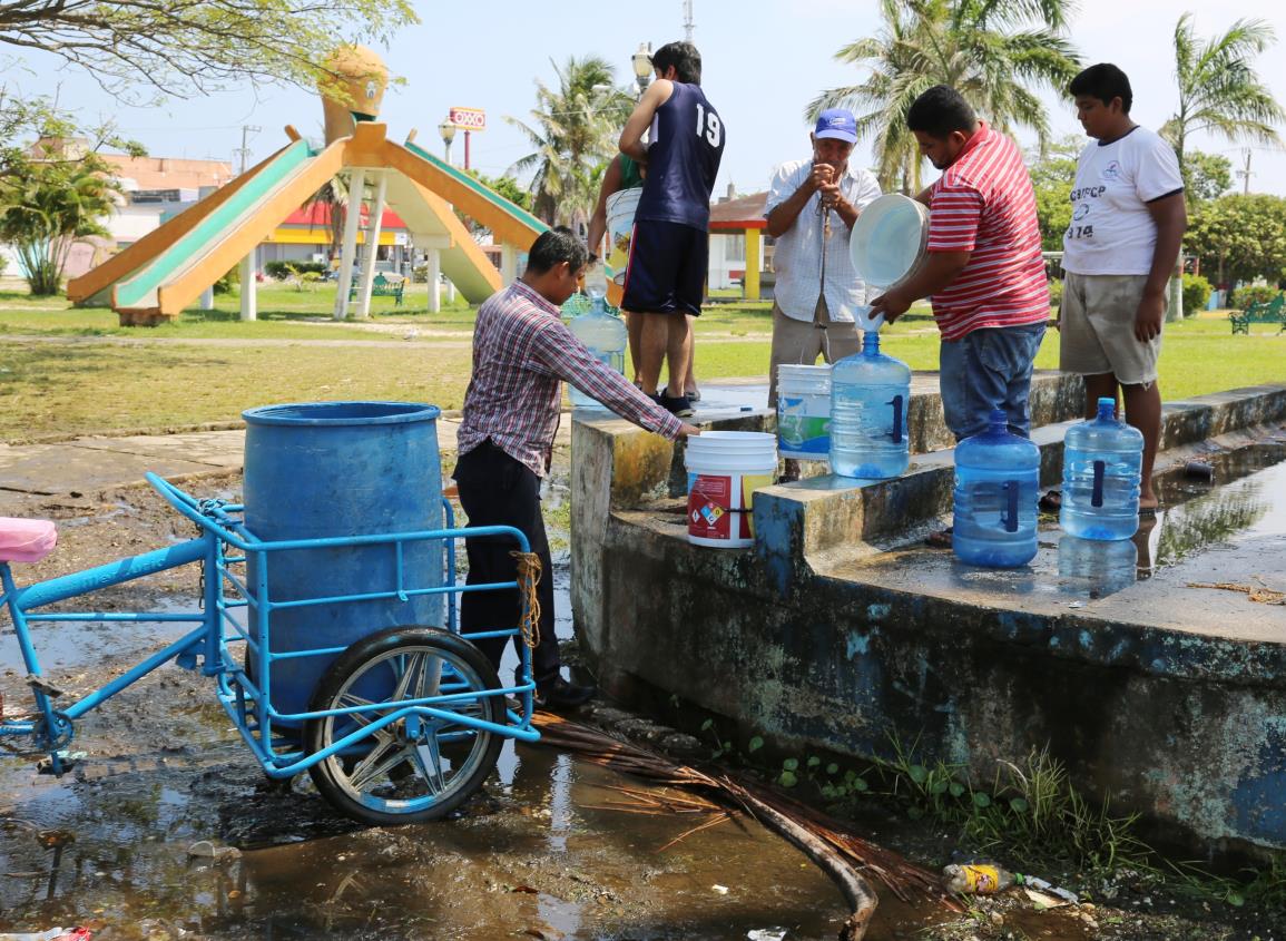 Por reparaciones, CMAS anuncia baja presión de agua en estas colonias de Coatzacoalcos