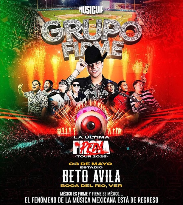 Grupo Firme en Veracruz: a esta hora iniciará el acceso al Beto Ávila este 03 de mayo