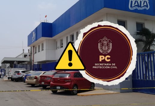 PC controla incendio por explosión de fábrica de Lala en Veracruz; este fue el saldo