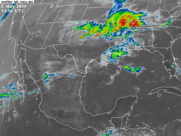 Probabilidad de lluvia en Veracruz se incrementa para el próximo fin de semana