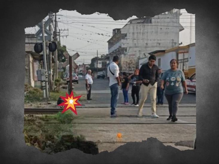 Impacta tren a mujer mayor en colonia Melesio Portillo de Fortín