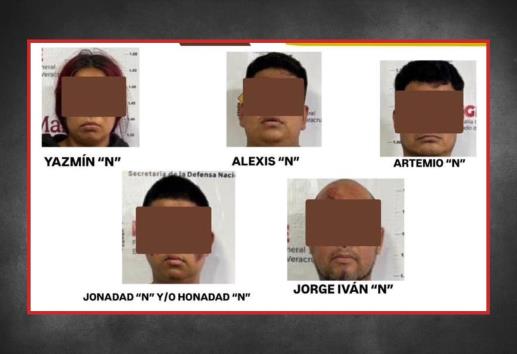 Vinculan a proceso a cinco personas por secuestro agravado en Tlapacoyan