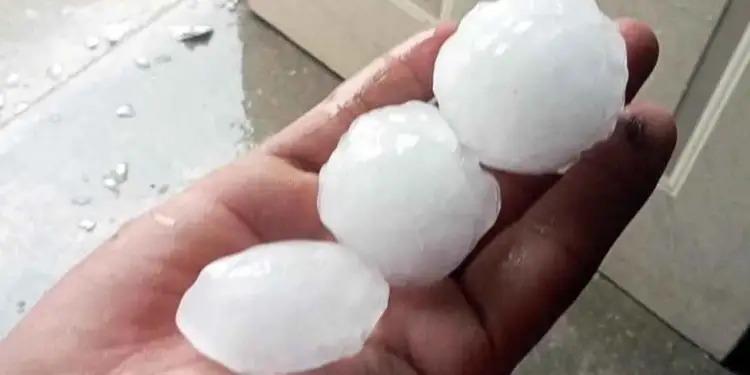 Sorprende granizada del tamaño de pelotas de golf a municipios de Nuevo León | VIDEO