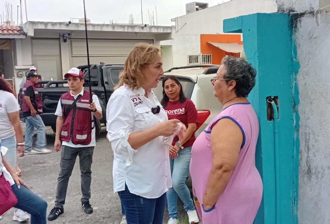 Bertha Ahued presenta propuestas a los boqueños