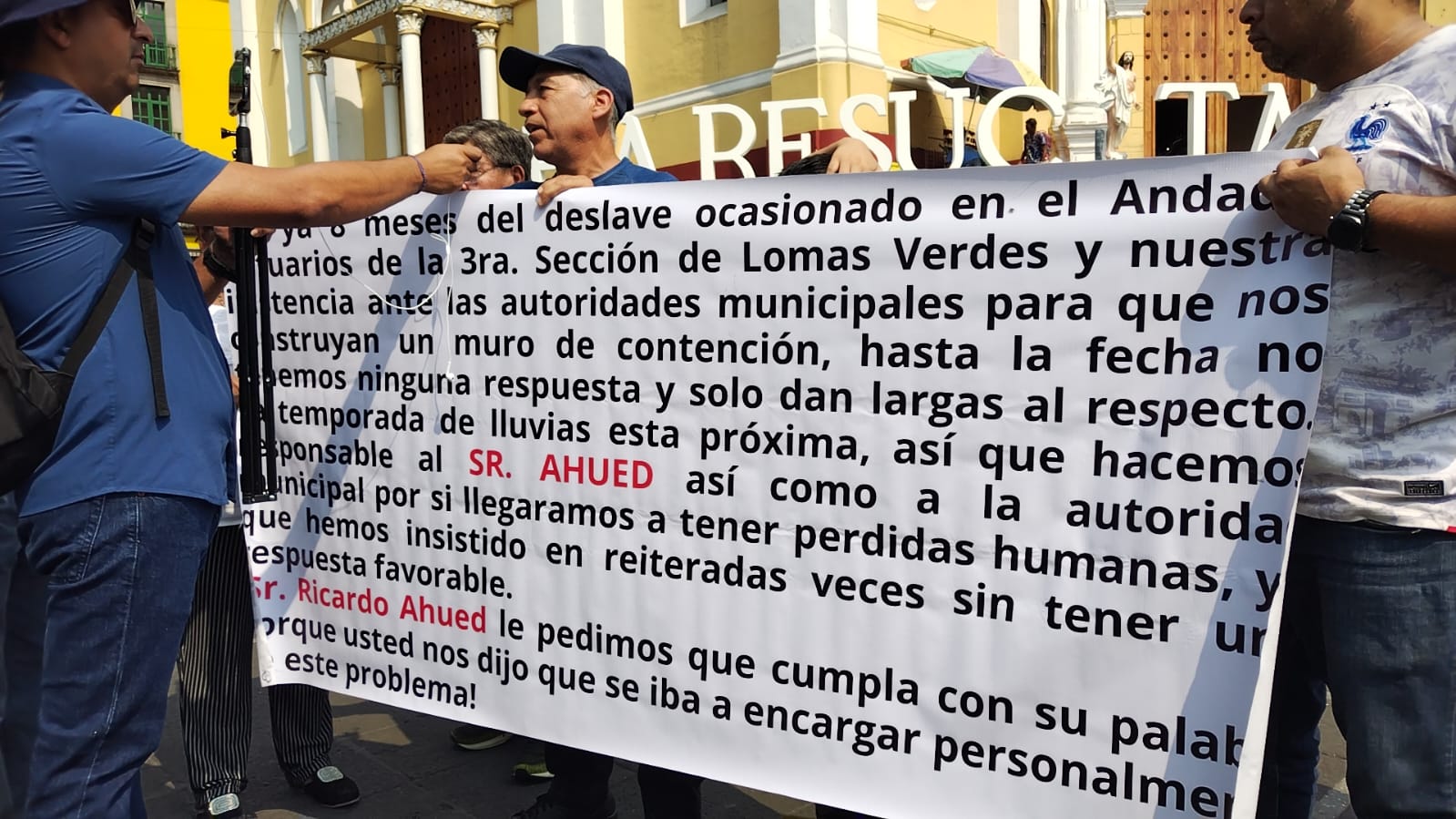 Exigen muro de contención en Lomas Verdes, en Xalapa; hay riesgo de deslaves