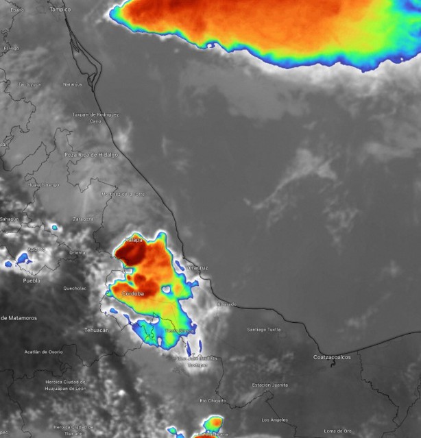 Alertan por los efectos del norte en Veracruz; se vigila el paso del frente frío 41
