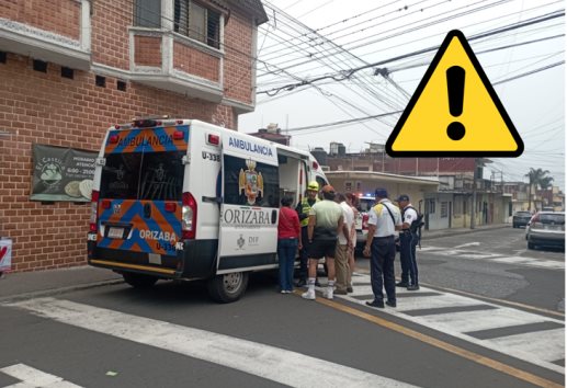 Atropellan a joven hombre en calles de la colonia Cerritos, de Orizaba