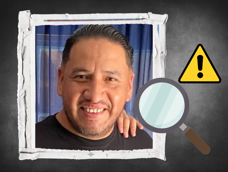 ¡Se busca! Pedro Rosas Muñoz, de 39 años, está desaparecido en Nogales