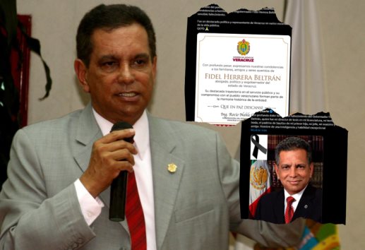 Políticos de luto por la muerte de Fidel Herrera, exgobernador de Veracruz