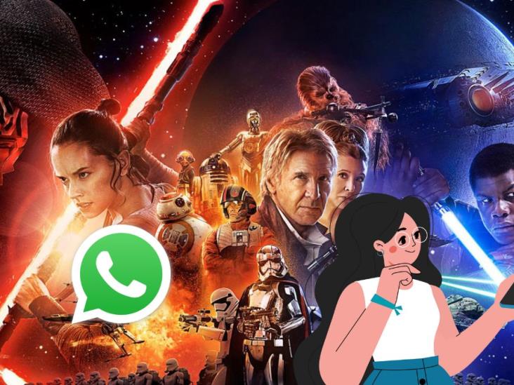 ¿Cómo activar el modo Star Wars en WhatsApp?