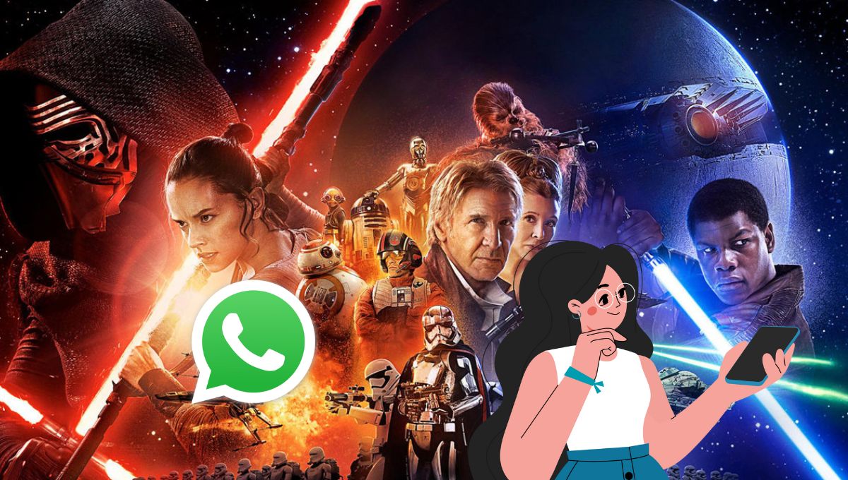 ¿Cómo activar el modo Star Wars en WhatsApp?