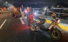 Motociclista en estado de ebriedad provoca choque en distribuidor vial J.B. Lobos