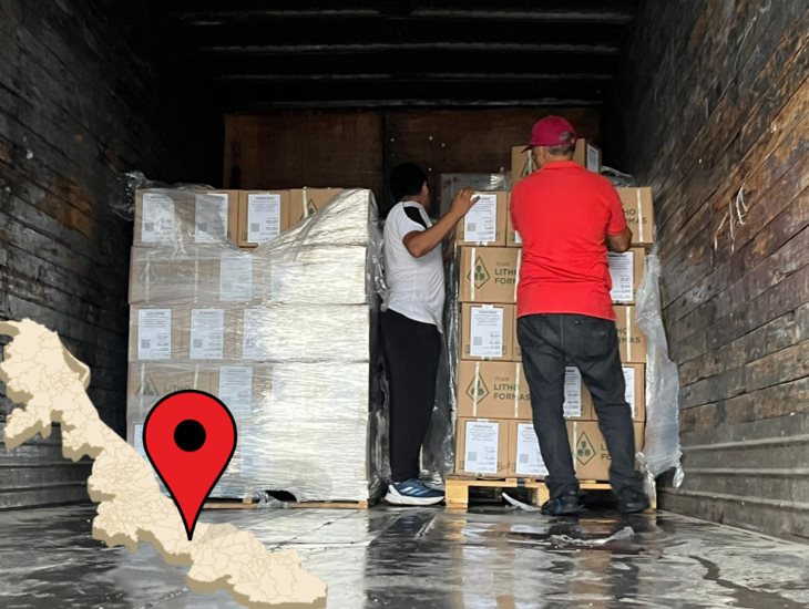 Llegan a Coatepec más de 800 mil boletas para la elección judicial local 