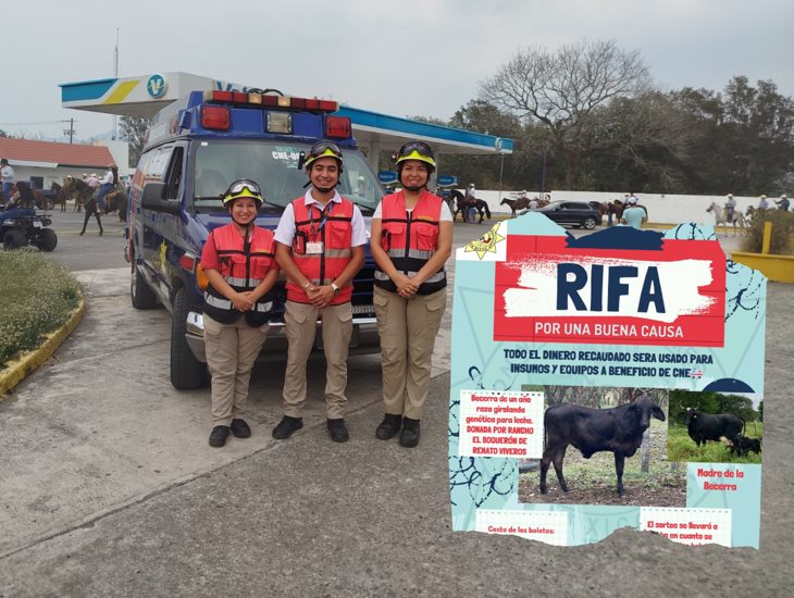CNE Colipa lanza rifa a beneficio de sus operaciones: una becerra como premio