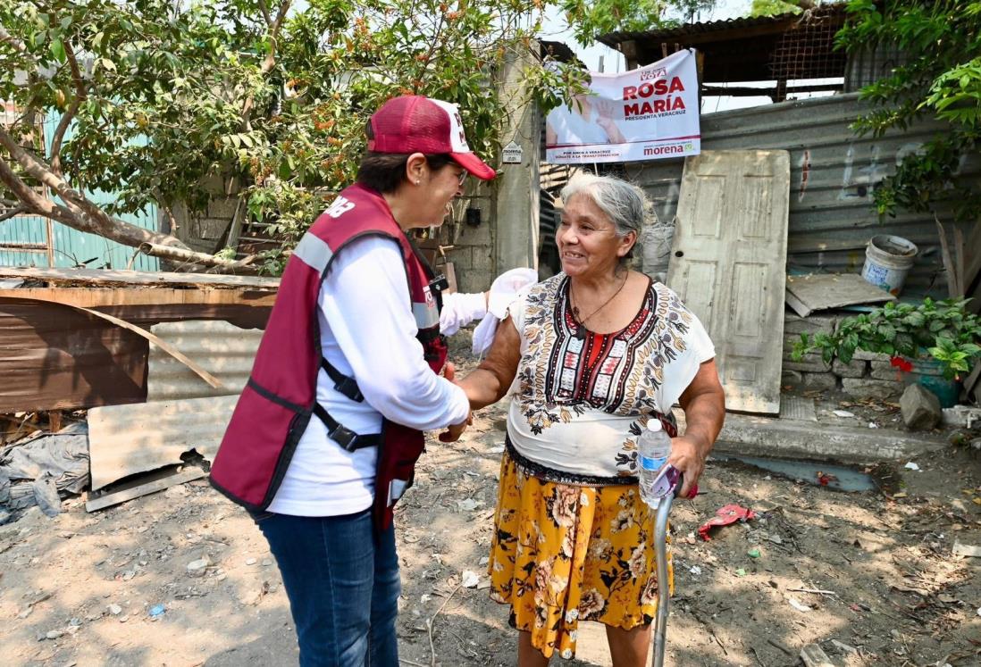 Con transparencia y en territorio gobernaremos Veracruz: Rosa María
