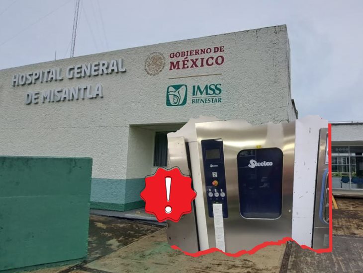 Se registra conato de incendio en el Hospital IMSS-Bienestar de Misantla