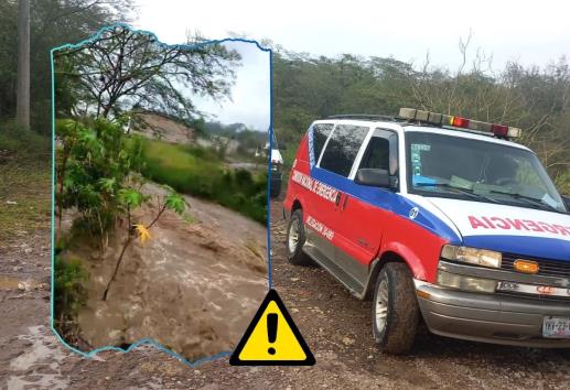 Tras tormenta en Xalapa, arroyo habría arrastrado a una persona; buscan cuerpo en El Castillo (+Video)