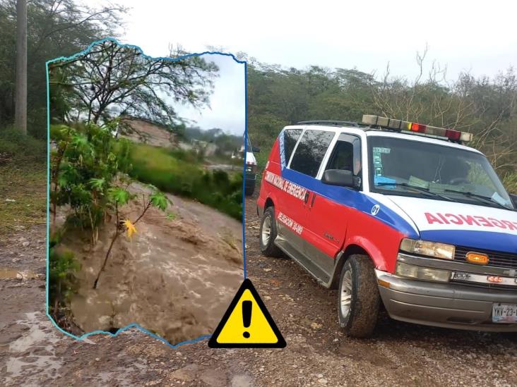 Tras tormenta en Xalapa, arroyo habría arrastrado a una persona; buscan cuerpo en El Castillo (+Video)