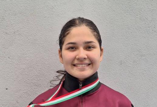 Se baña de oro Andrea Álvarez en esgrima