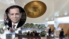 Despiden al exgobernador Fidel Herrera con funeral en la Ciudad de México