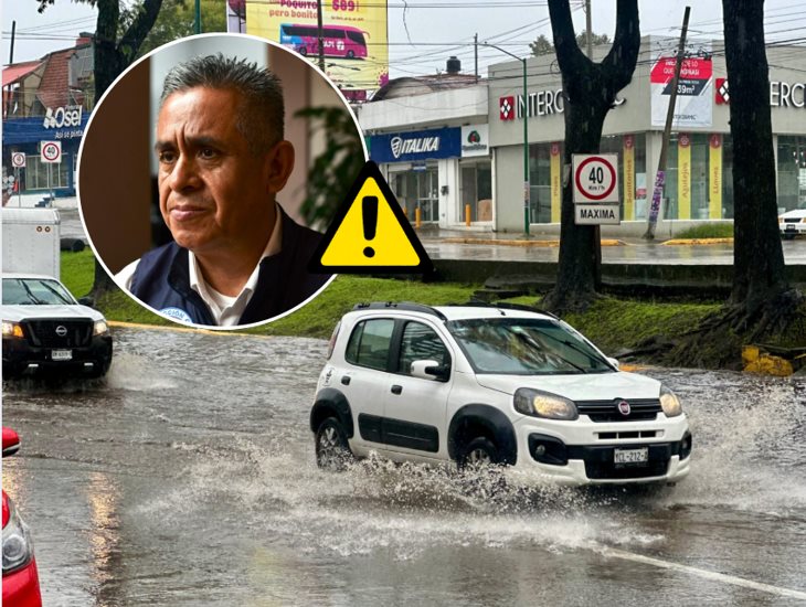 Exhorta PC a tomar medidas preventivas ante posibilidad de más lluvias en la región Xalapa