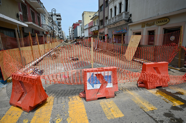 Hay nuevos cierres viales en el centro de Veracruz por obras de rehabilitación