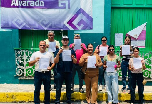 Renuncia planilla del comité directivo municipal del PRI en Alvarado