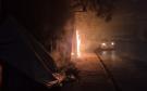 Se registra incendio al costado del distribuidor vial de Boca del Río