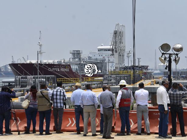 Terminal Química Puerto México, una realidad en Coatzacoalcos; esta cantidad de barriles moverán al día | VIDEO
