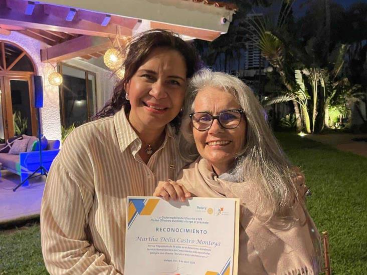 Reciben visita de la gobernadora del Distrito Rotario 4185, Eloína Olivares