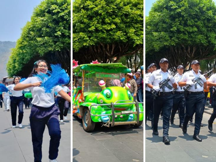 Participan casi 10 mil personas en desfile por el 5 de Mayo en Orizaba (+Video)