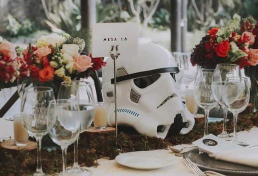 Realizan boda en Veracruz con temática de Star Wars | VIDEO