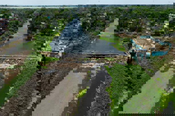 Río Jamapa se seca; presenta bajos niveles de agua por estiaje