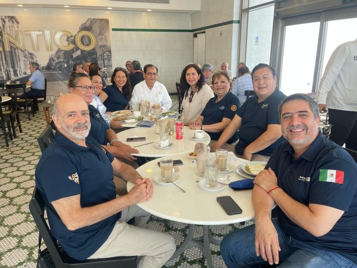 Reciben visita de la gobernadora del Distrito Rotario 4185, Eloína Olivares