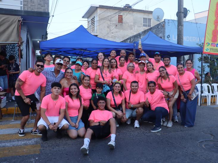 En la Feria de la Pesca se realizó con éxito y toda la alegría el Carnaval de Alvarado 2025
